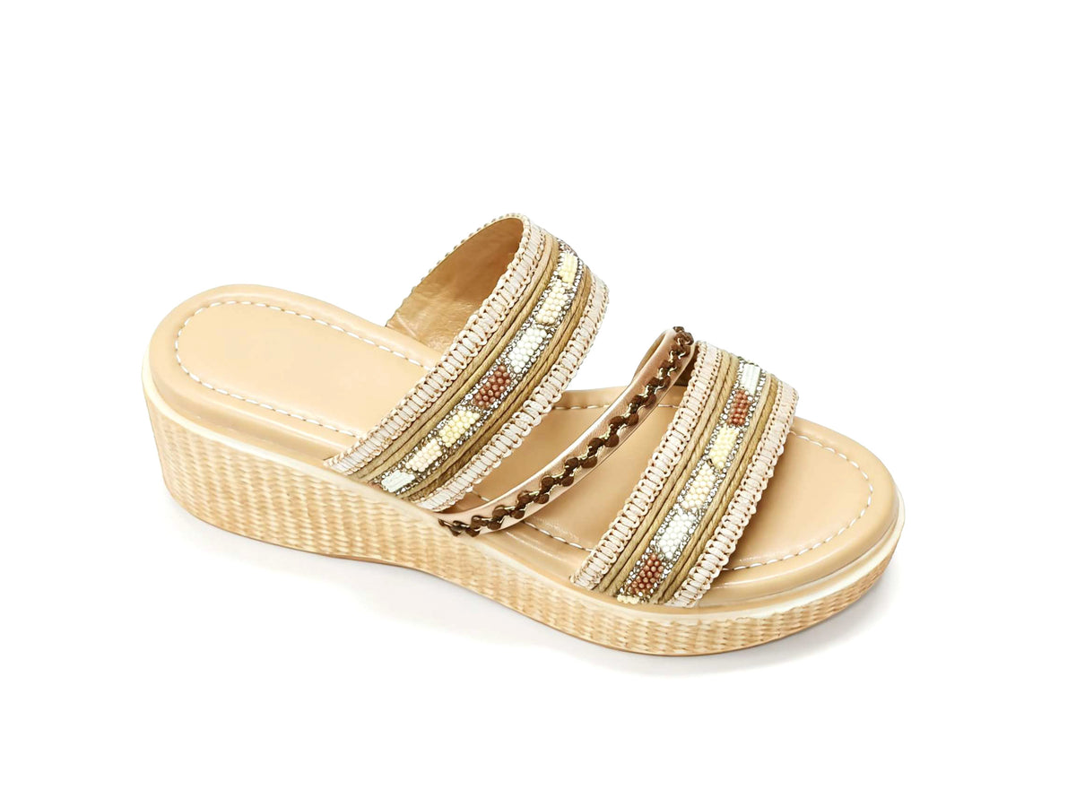 Women's Summer Platform Wedge Slides RHX2073A-4