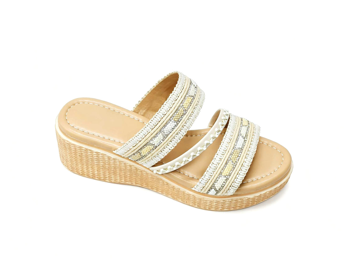 Women's Summer Platform Wedge Slides RHX2073A-4