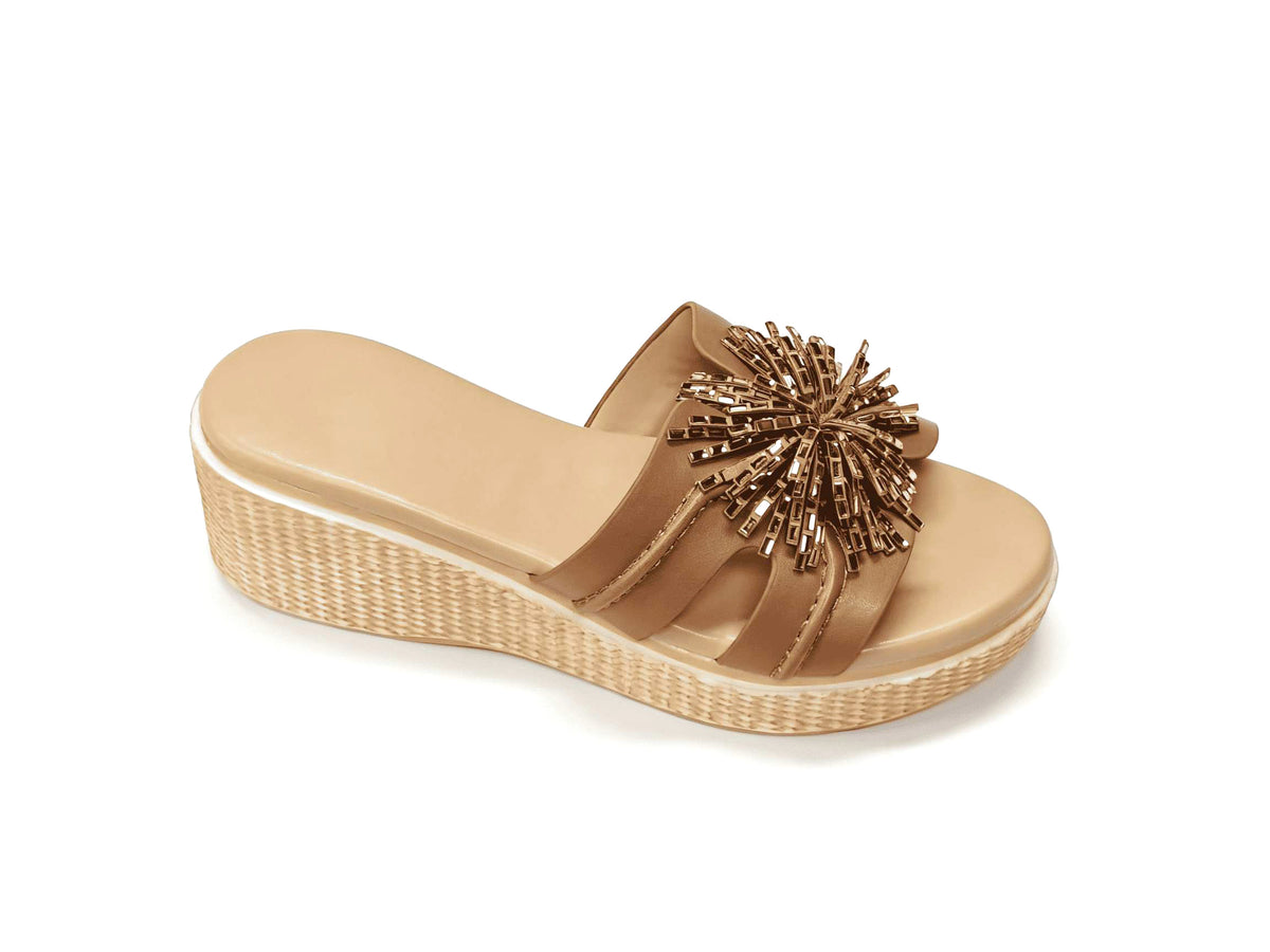 Women's Summer Platform Wedge Slides RHX2073A-6