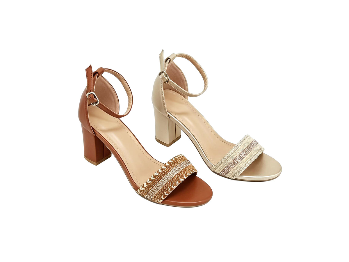 Block Heel Sandals RHX250304-3