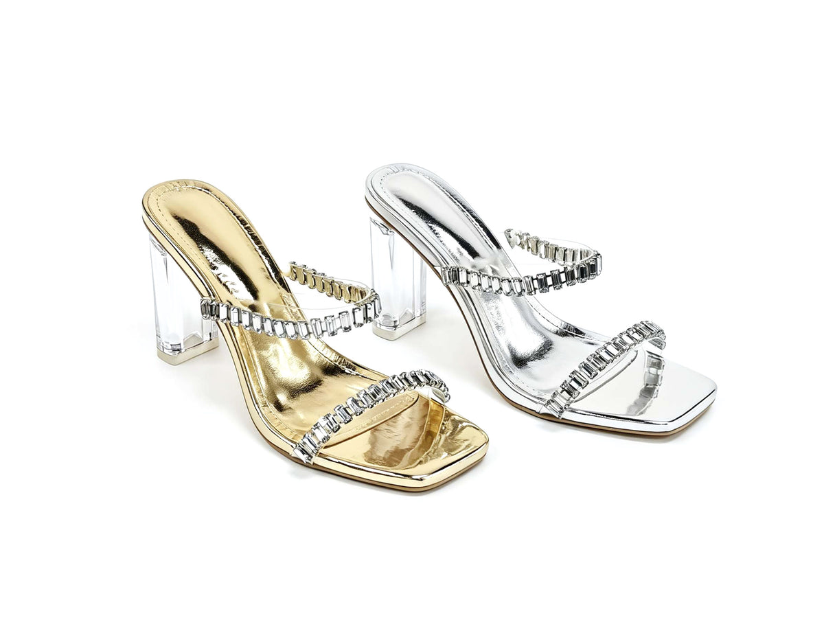 Block Heel Slippers RHX250308-2