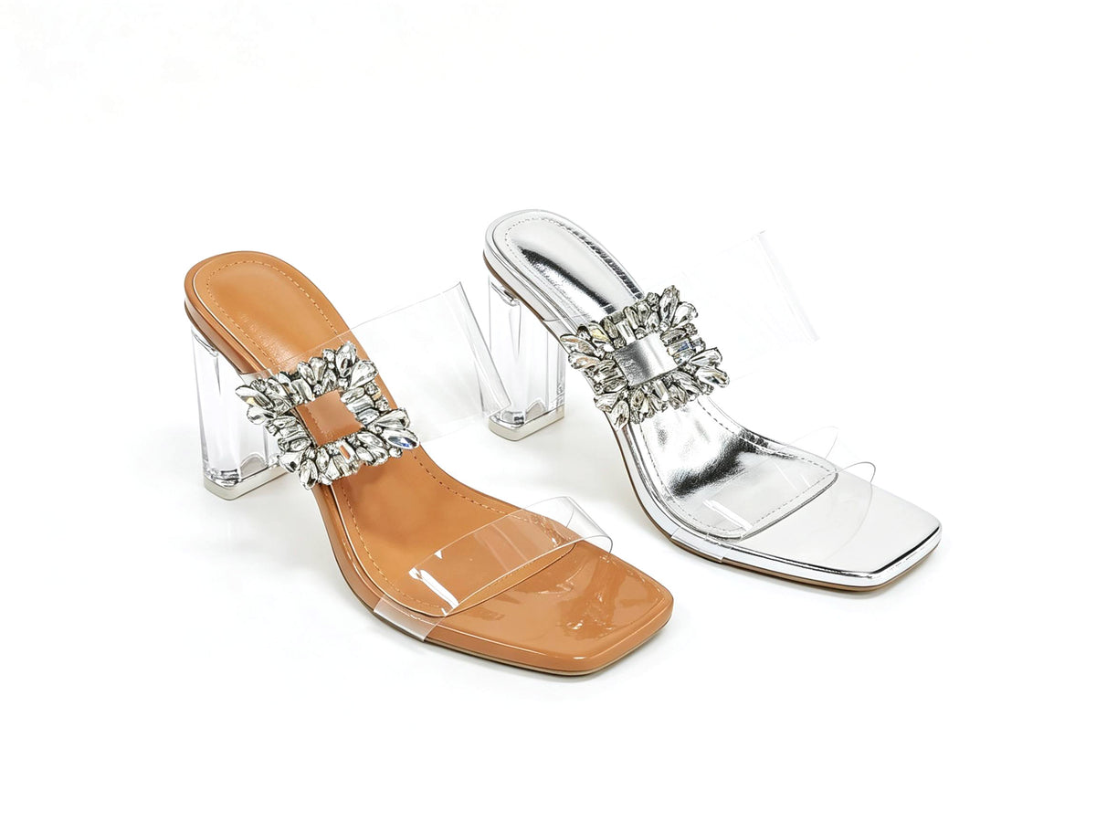 Block Heel Slippers RHX250308-3