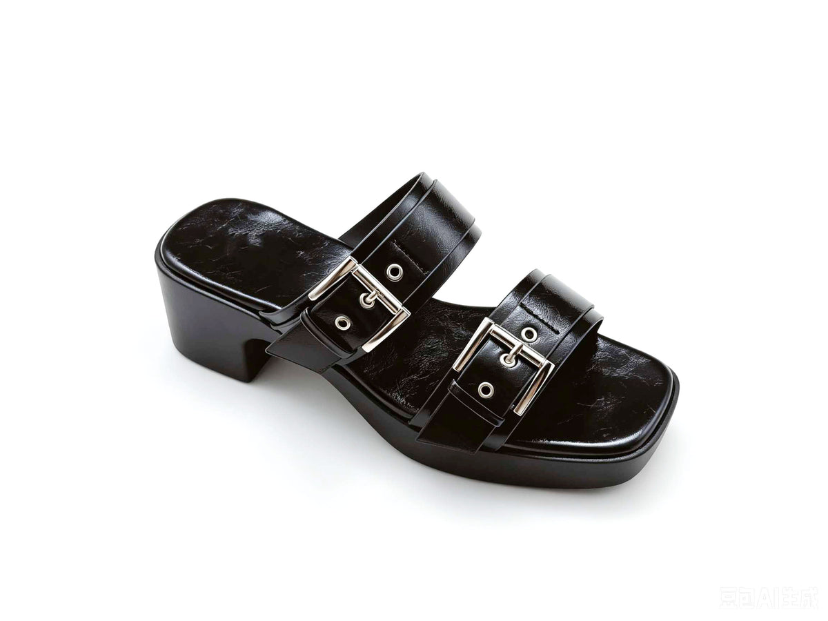 Block Heel Slippers RHX250718-2