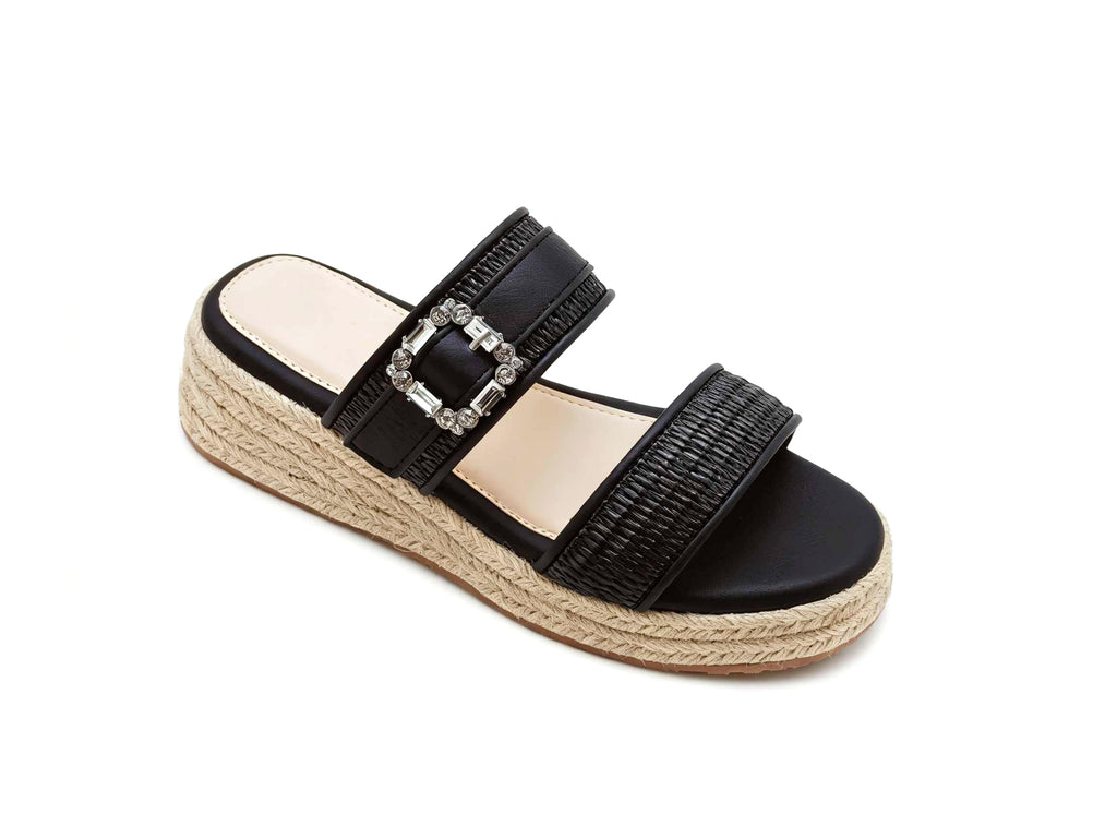 Women's Summer Platform Wedge Slides RHX25925-1