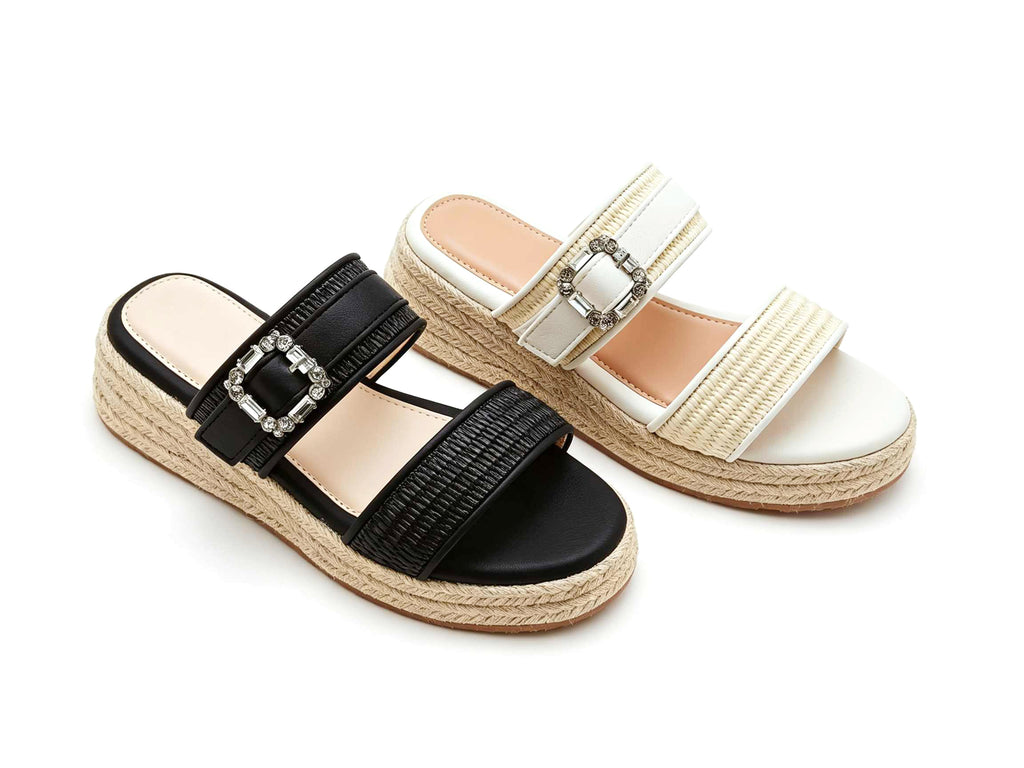 Women's Summer Platform Wedge Slides RHX25925-1