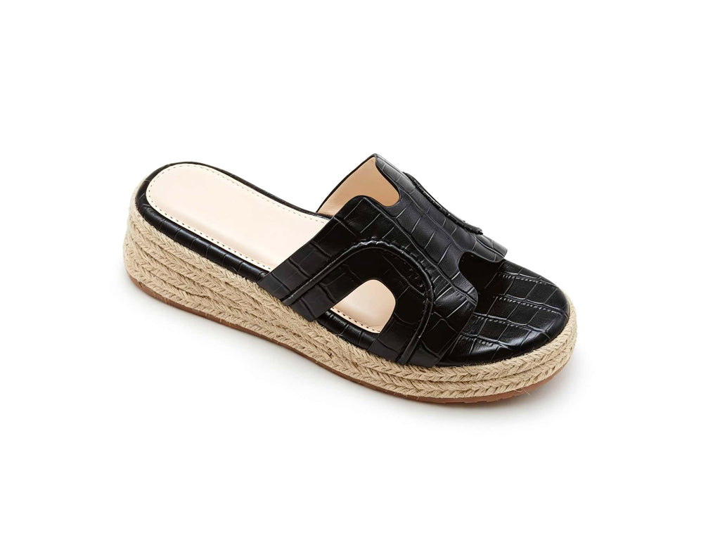 Women's Summer Platform Wedge Slides RHX25925-2