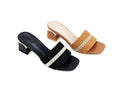 Block Heel Slippers RHX408-1