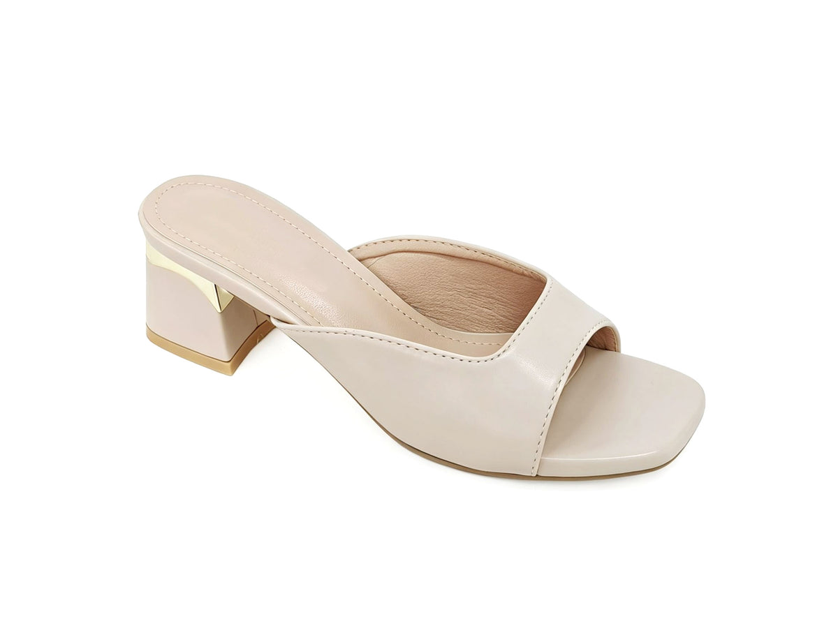 Block Heel Slippers RHX408-21