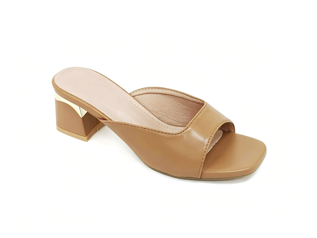 Block Heel Slippers RHX408-21