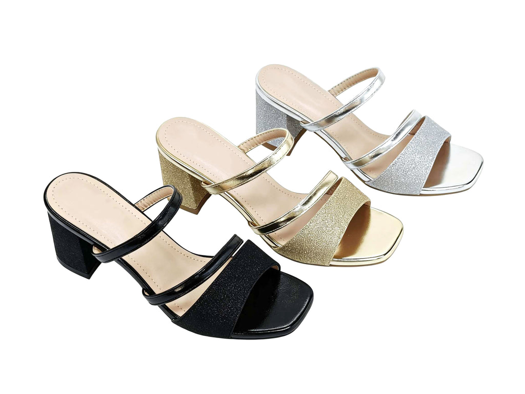 Block Heel Slippers RHX408-23