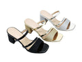 Block Heel Slippers RHX408-23