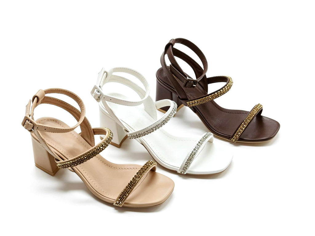 Block Heel Sandals  RHX409-1