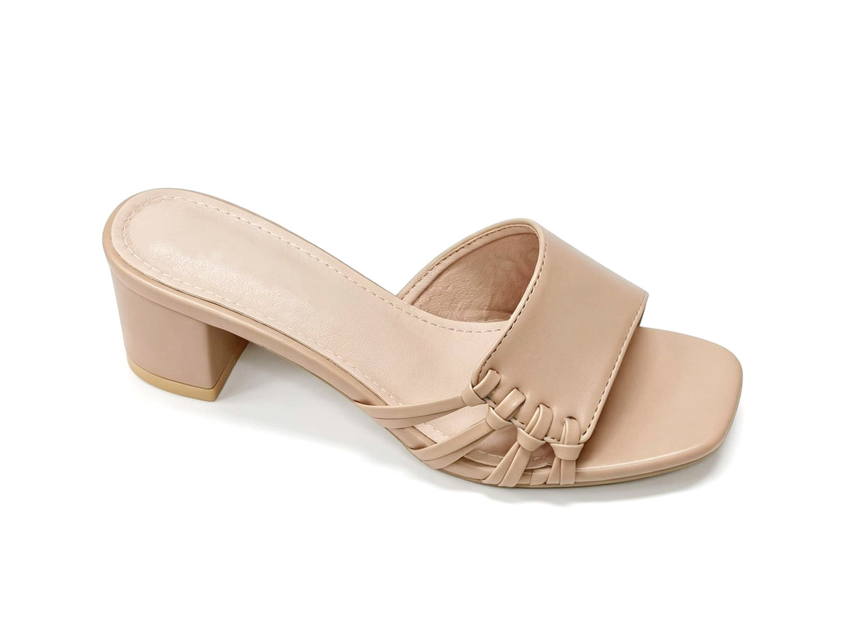 Block Heel Slippers RHX409-2
