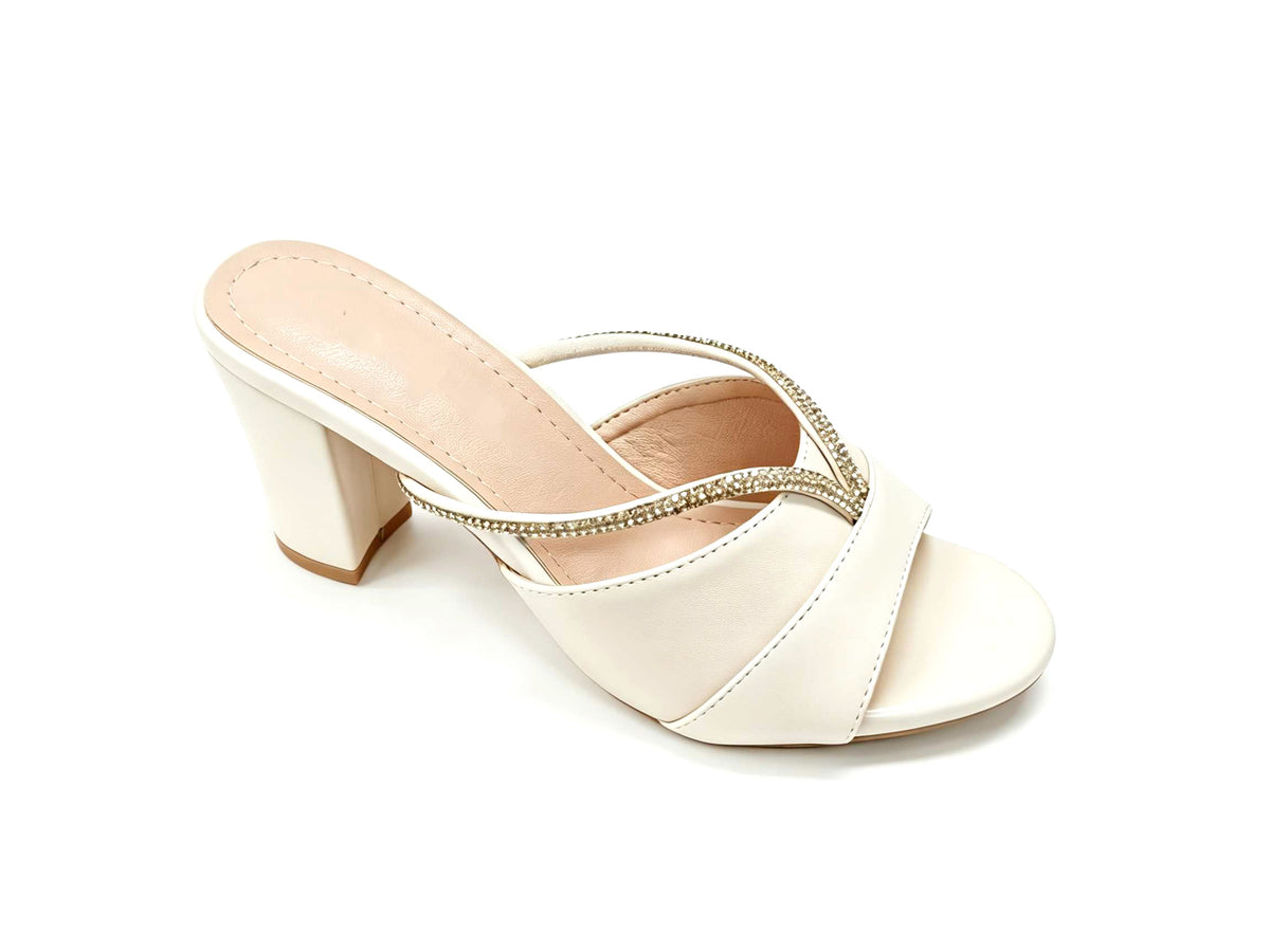 Block Heel Slippers RHX409-5