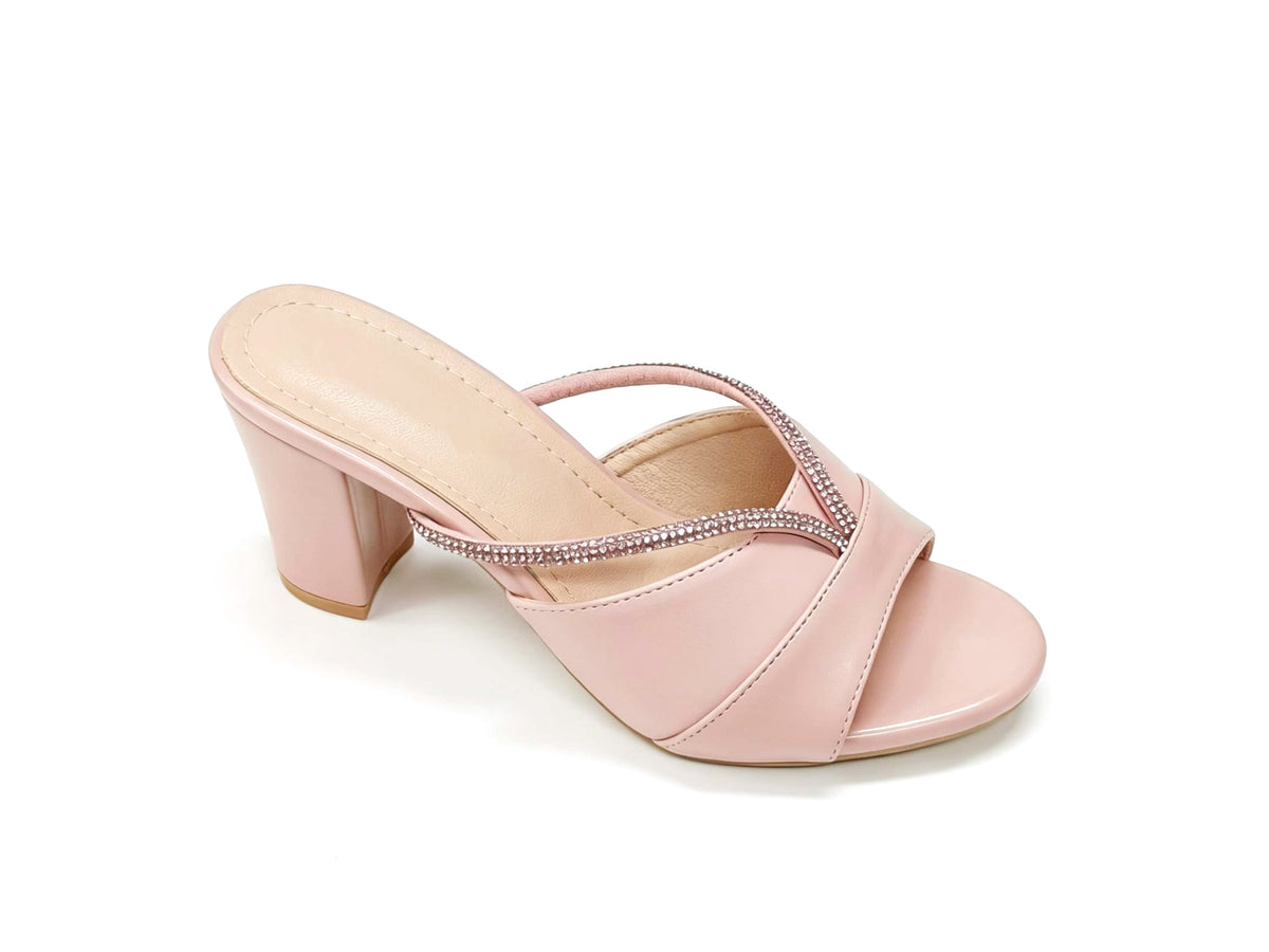 Block Heel Slippers RHX409-5