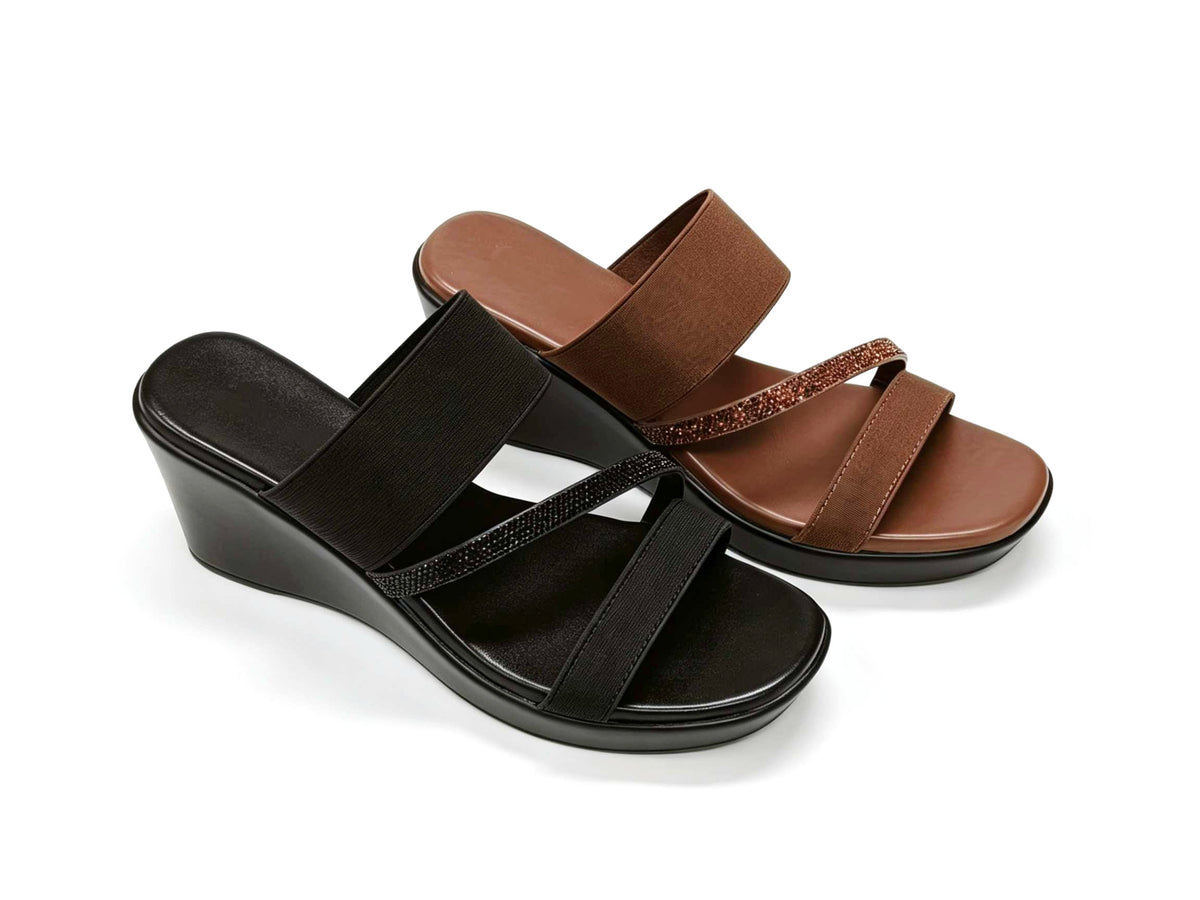 Women's Summer Platform Wedge Slides RHX513A-1