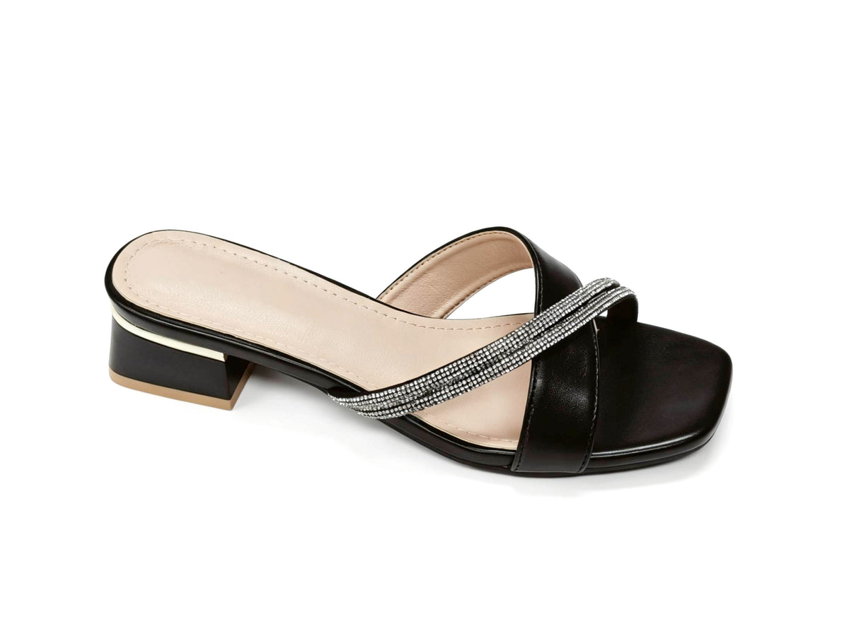 Block Heel Slippers RHX407-6L