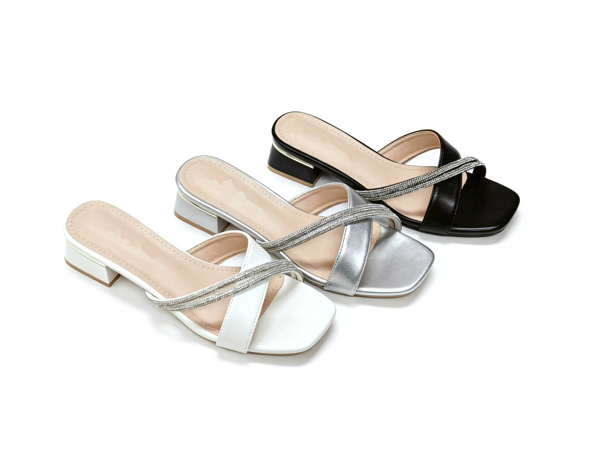 Block Heel Slippers RHX407-6L